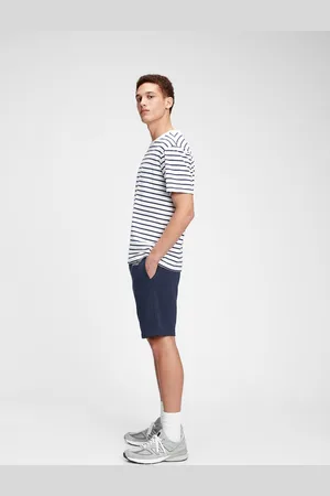 GAP Bermuda jogger in felpa con ricamo logo, , , Taglia XS