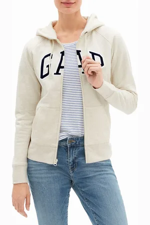 GAP Full-zip con cappuccio e logo, , , Taglia XS