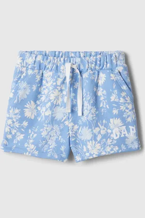 GAP Shorts in felpa floreale con stampa logo, , Taglia 3-6M/58-69