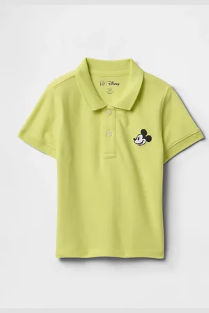 GAP Polo in cotone con ricamo Topolino, Bambino, , Taglia 6-12M/69-74
