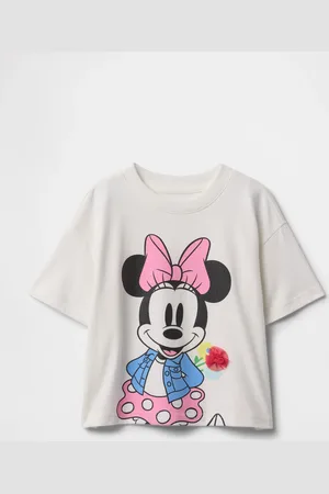 GAP T-shirt boxy fit con stampa Minnie, Bambina, , Taglia 3Y/91-99