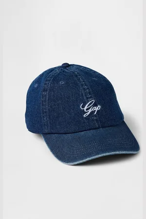 GAP Berretto da baseball in denim con ricamo logo, , , Taglia TAGLIA UNICA