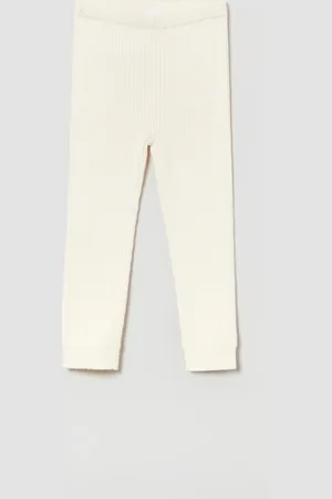 GAP Leggings in cotone a costina, , Taglia 3Y/91-99