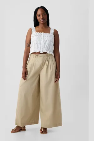 GAP X DÔEN Pantalone a vita alta con pinces, , , Taglia 40