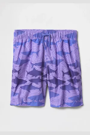 GAP Costume boxer con stampa squali, Bambino, , Taglia XS/99-114