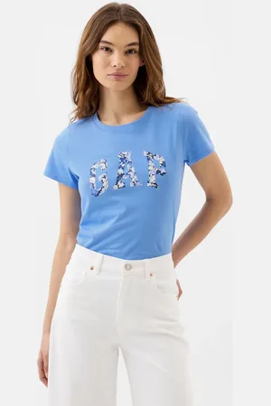 GAP T-shirt stampa logo floreale, , , Taglia XS