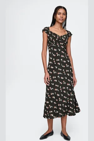 GAP Abito smanicato fantasia floreale, , , Taglia XS