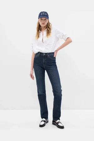GAP Jeans straight fit a vita alta, , , Taglia 34 REGULAR