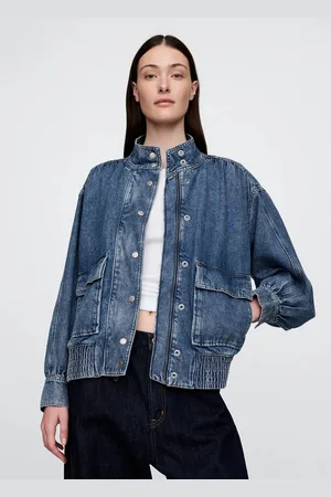 GAP Giacca denim con tasche, , , Taglia XS