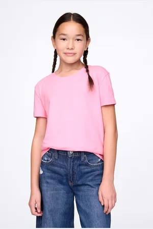 GAP T-shirt rosa in cotone, Bambina, , Taglia S