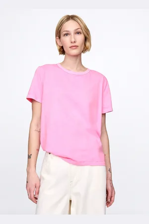 GAP T-shirt rosa in puro cotone, , , Taglia XS
