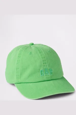 GAP Cappello da baseball verde in cotone, , , Taglia TAGLIA UNICA