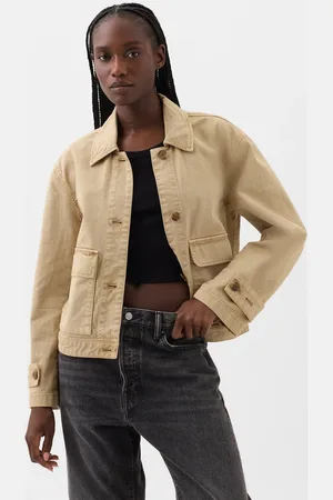 GAP Shacket utility in cotone, , , Taglia XS