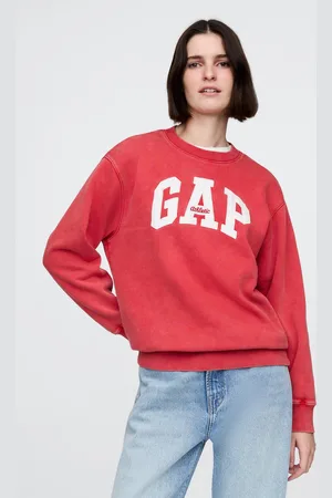 GAP Felpa rossa con logo , , , Taglia XS