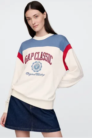 GAP Felpa Classic con logo tricolore, , , Taglia XS