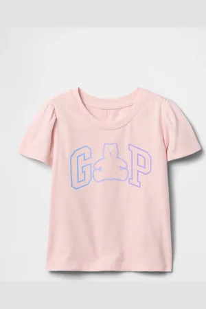 GAP T-shirt rosa a maniche corte in cotone Kids, Bambina, , Taglia 12-18M/74-79