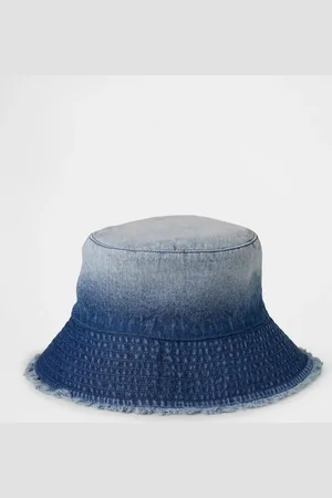 GAP Cappello da bambina denim sfumato in cotone, Bambina, , Taglia S/M