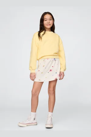 GAP Gonna corta con stampa floreale Kids, Bambina, , Taglia XS/99-114