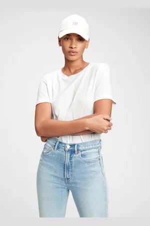 GAP T-shirt girocollo in cotone, , , Taglia XS