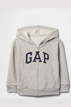 GAP Felpa con cappuccio grigia Kids, Bambino, , Taglia 6-12M/69-74