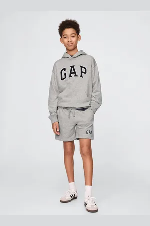 GAP Shorts grigi con logo per bambini, Bambino, , Taglia XS/99-114
