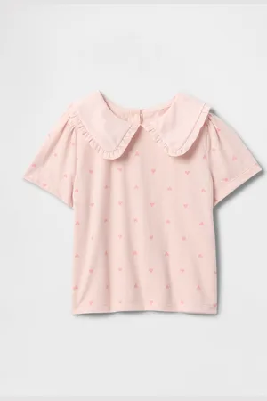 GAP Maglietta rosa a cuoricini Kids, Bambina, , Taglia 18-24M/79-84