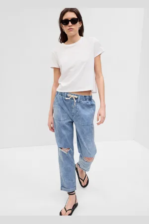 GAP Jeans pull-on easy fit con coulisse, , , Taglia XS