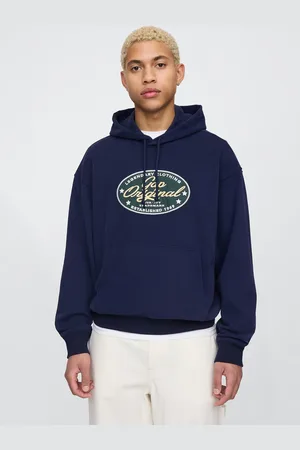 GAP Felpa blu con cappuccio Original, , , Taglia XS