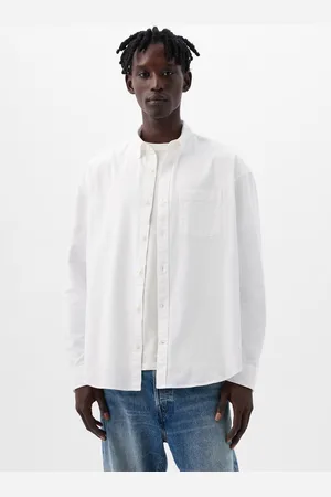 GAP Camicia button-down con tasca, , , Taglia XS