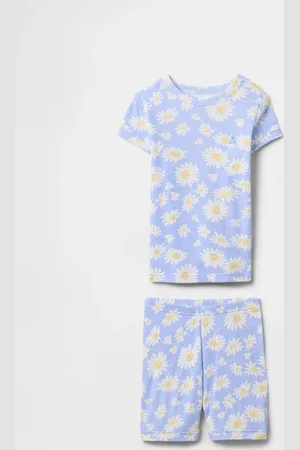 GAP Pigiama estivo a fiori per bimba in puro cotone, Bambina, , Taglia 6-12M/69-74