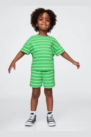 GAP Set verde rigato Kids, Bambino, , Taglia 6-12M/69-74