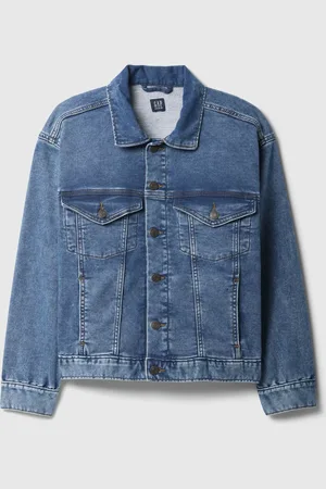 GAP Giacca di jeans in cotone elasticizzato per bambino Kids, Bambino, , Taglia XS/99-114