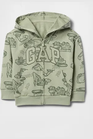 GAP Felpa con cappuccio e zip intera Kids, Bambino, , Taglia 6-12M/69-74