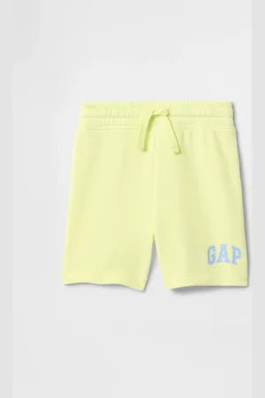 GAP Shorts gialli con logo , Bambino, , Taglia 6-12M/69-74