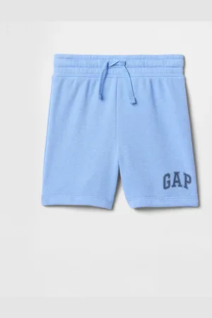 GAP Shorts azzurri in misto cotone e poliestere, Bambino, , Taglia 6-12M/69-74