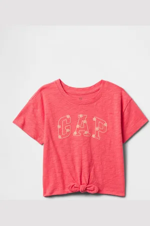 GAP T-shirt rosa a maniche corte con logo , Bambina, , Taglia 12-18M/74-79