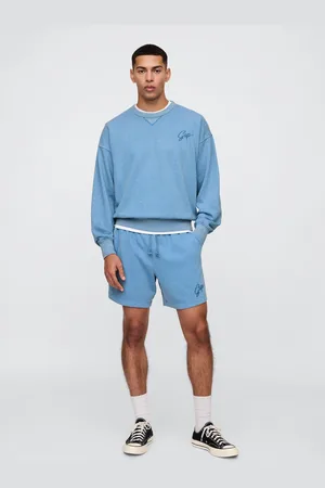 GAP Shorts blu azzurro in misto cotone, , , Taglia XS