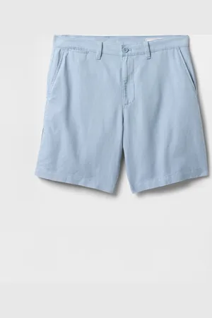 GAP Shorts azzurri in lino e cotone , , , Taglia 29