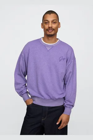 GAP Felpa viola girocollo, , , Taglia XS