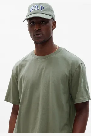 GAP T-shirt verde a maniche corte in cotone , , , Taglia XS