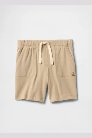 GAP Short beige con elastico in vita, , Taglia 12-18M/74-79