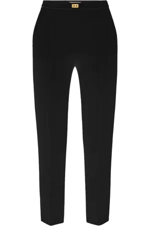 Elisabetta Franchi PANTALONE CON TASCHE E PLACCA LOGO