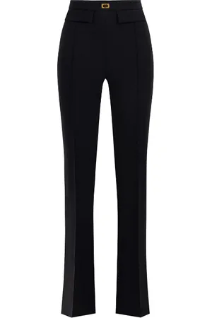 Elisabetta Franchi PANTALONI CON PLACCA LOGO