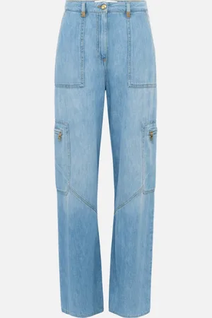 Elisabetta Franchi JEANS CARGO CON DETTAGLI GIOIELLO