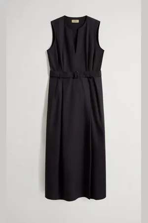 Woolrich BELTED LONG DRESS