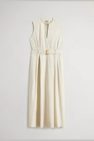 Woolrich BELTED LONG DRESS