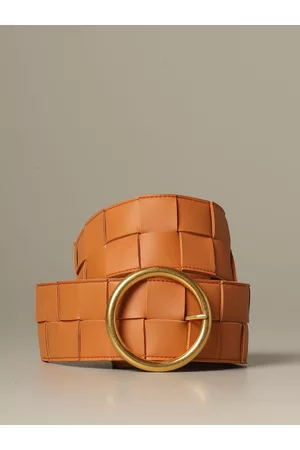 Bottega Veneta Cintura in nappa intrecciata