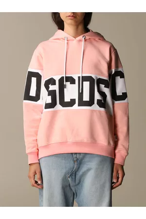 GCDS Felpa in cotone con big logo