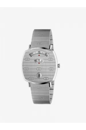 Gucci Orologio gg engraved in acciaio 35 mm