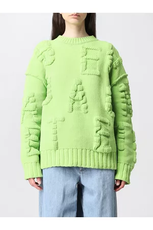 Bottega Veneta Maglione in nylon con logo goffrato